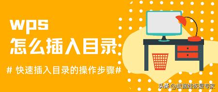 wps怎么加目录（wps插入目录最简单方法）(1)