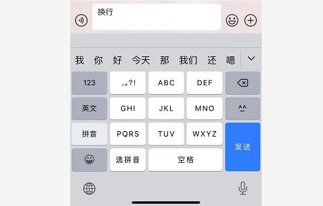 iphone微信怎么换行打字（苹果手机微信换行操作方法）(5)