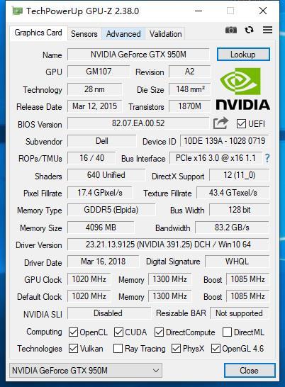 950显卡相当于什么显卡（黄伟达gtx950显卡怎么样）(10)
