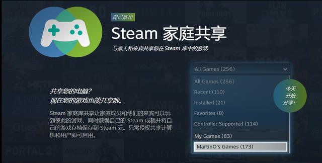 steam共享怎么弄（steam家庭共享功能科普）(1)