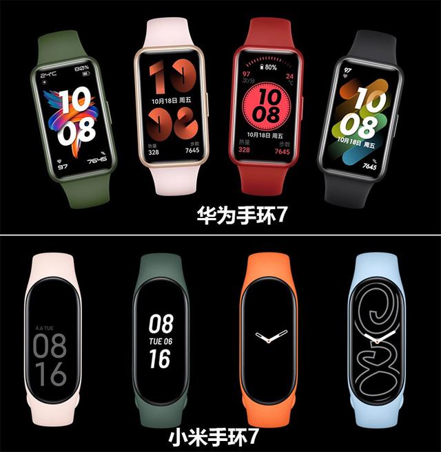 华为手环7和小米手环7哪个好（华为手环7和小米手环7如何选择）(1)