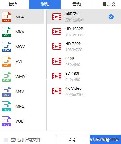 qlv视频怎么转换成mp4（qlv转换mp4最简单方法）(7)