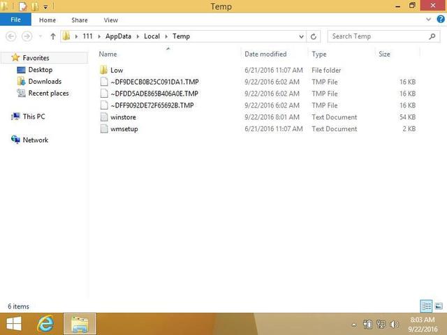 怎么强制删除电脑文件（windows8系统删除临时文件的方法）(2)