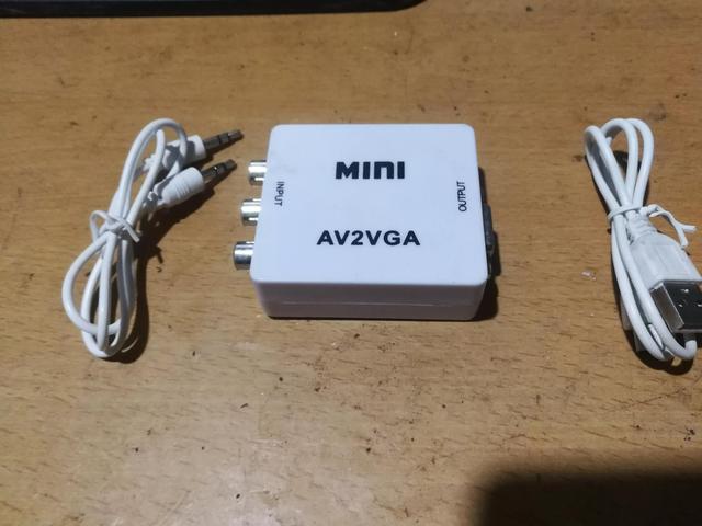 电脑转换器怎么用（电脑显示器改电视最简单的方法）(2)
