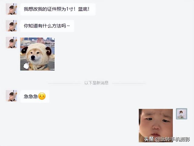 如何给照片换底色(证件照手机换底色最简单方法)(3)