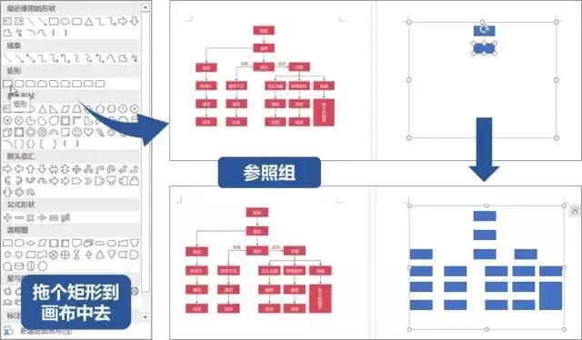 word如何画流程图（用word快速做流程图的方法）(8)
