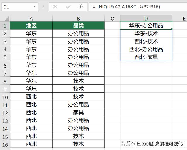 筛选重复数据怎么操作excel（Excel如何提取非重复值）(6)