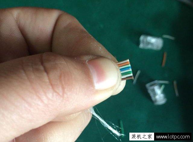 电脑网线水晶头接法图解教程（教你如何制作网线水晶头）(6)