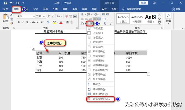 三线表格式怎么设置（论文中word三线表格的制作方法）(7)