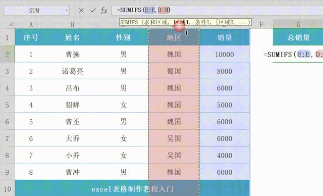如何制作表格教程（excel零基础入门教程及常用公式）(12)