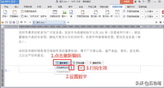 word页码怎么设置（word页码设置技巧大全）(6)