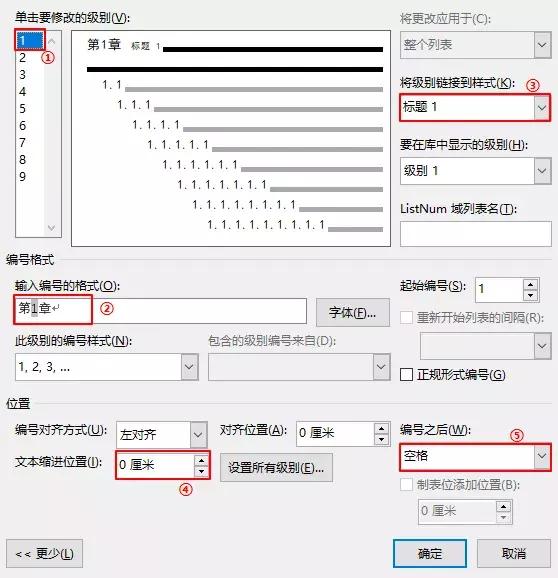 word多级列表怎么弄(word多级列表设置详细步骤)(7)