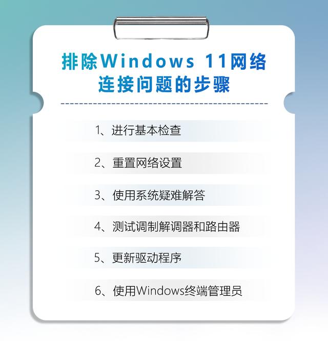 电脑连不上wi-fi怎么办（w11连接不了网络解决方法）(1)