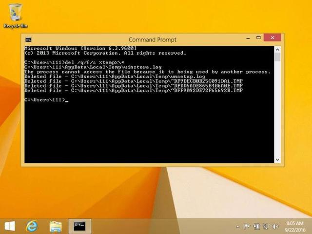 怎么强制删除电脑文件（windows8系统删除临时文件的方法）(6)