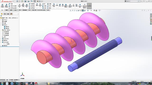 solidworks怎么画螺纹(solidworks绘制螺旋线的方法)(1)