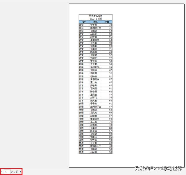 打印页码如何设置(excel表格打印首页不显示页码的方法)(5)