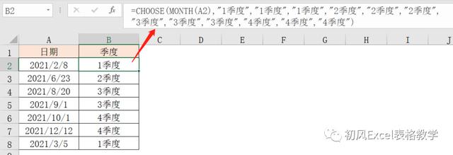 choose函数怎么用（CHOOSE函数的4个典型用法）(1)