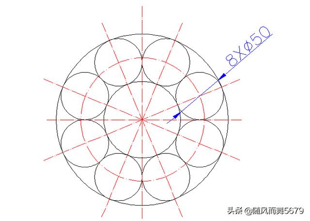 cad中φ怎么标注(cad标注尺寸具体操作步骤)(2)