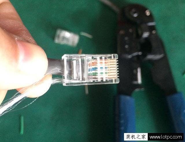 电脑网线水晶头接法图解教程（教你如何制作网线水晶头）(7)