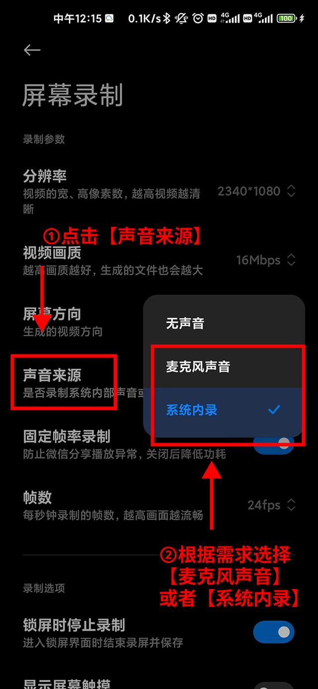 手机如何录屏并且录制声音（录屏把自己声音录进去的方法）(5)