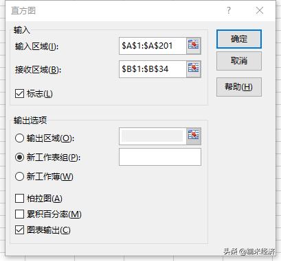 Excel正态分布图怎么画（excel制作直方图和正态分布图的方法）(8)