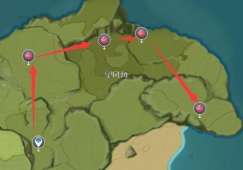 原神落落莓在哪里采集（原神落落莓分布图收集攻略）(21)