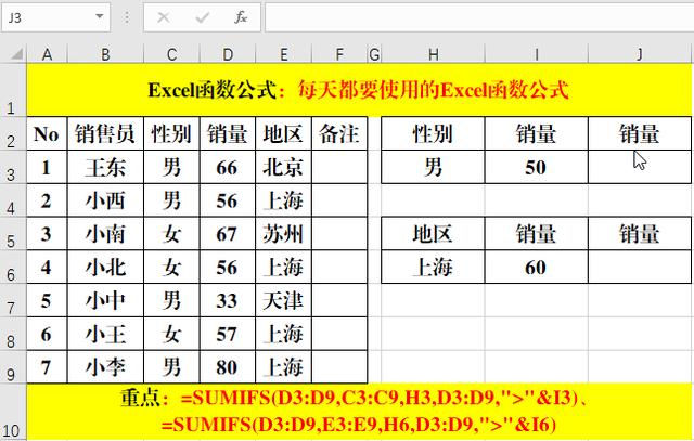 excel函数公式大全以及怎么使用（含金量超高的10个Excel函数公式）(3)