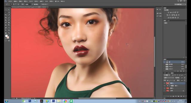 ps磨皮最简单办法（ps如何快速磨皮）(18)