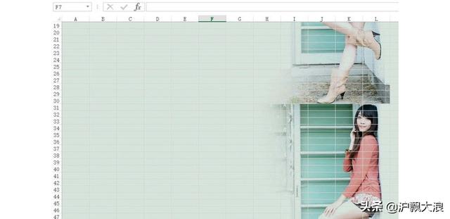 表格里怎么放图片（excel添加表格背景图片的方法）(3)
