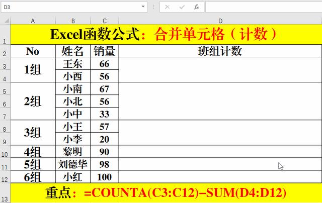 Excel单元格怎么合并（含金量超高的3个合并单元格实用技巧）(2)