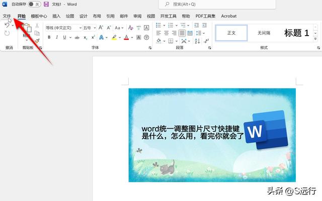 如何一次性调节word所有图片大小(word统一调整图片尺寸的方法)(3)