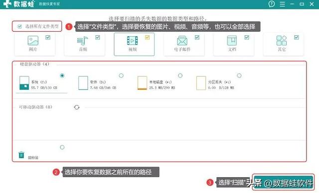 电脑怎么恢复硬盘数据（4个硬盘数据恢复工具分享）(2)