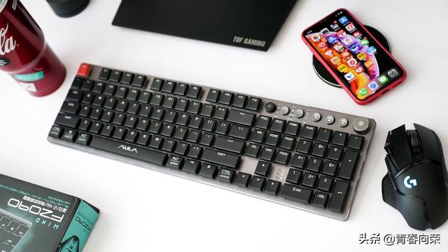 狼蛛机械键盘怎么样（狼蛛F2090超薄无线机械键盘体验）(2)