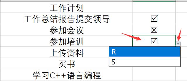 表格里面怎么打个勾（Excel框加勾输入技巧）(7)