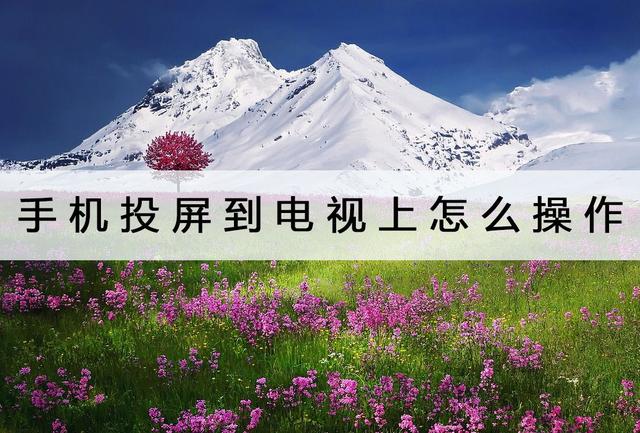手机投屏到电视上怎么投（手机投屏到电视最简单的方法）(1)