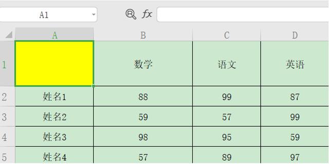 怎么把单元格拆分成两个（Excel表格一格分两格的方法）(1)