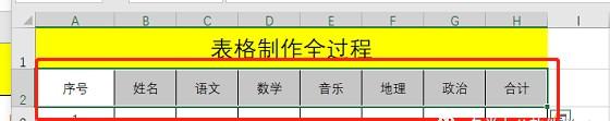 excel表格怎么制作表格（Excel表格基础制作全过程推荐）(12)