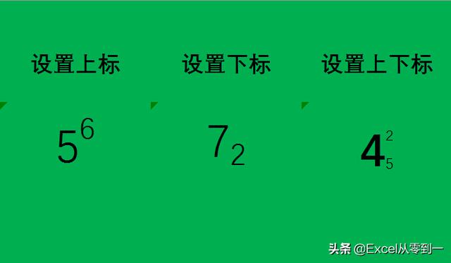 excel上下标快捷键是什么(如何为数据添加上下标)(1)