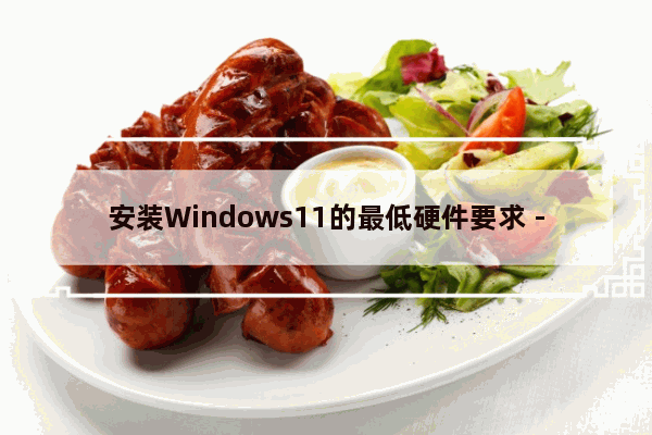 安装Windows11的最低硬件要求 - Windows11的最低配置要求