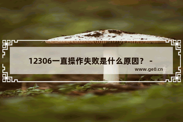 12306一直操作失败是什么原因？ - 12306操作失败43003解决方法介绍！