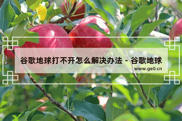 谷歌地球打不开怎么解决办法 - 谷歌地球无法访问解决方案